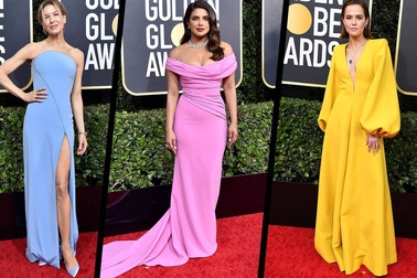 Những bộ váy đẹp lộng lẫy trên thảm đỏ Quả Cầu Vàng