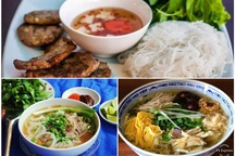 Phở, bún chả, bún thang “đốn tim” các phóng viên quốc tế
