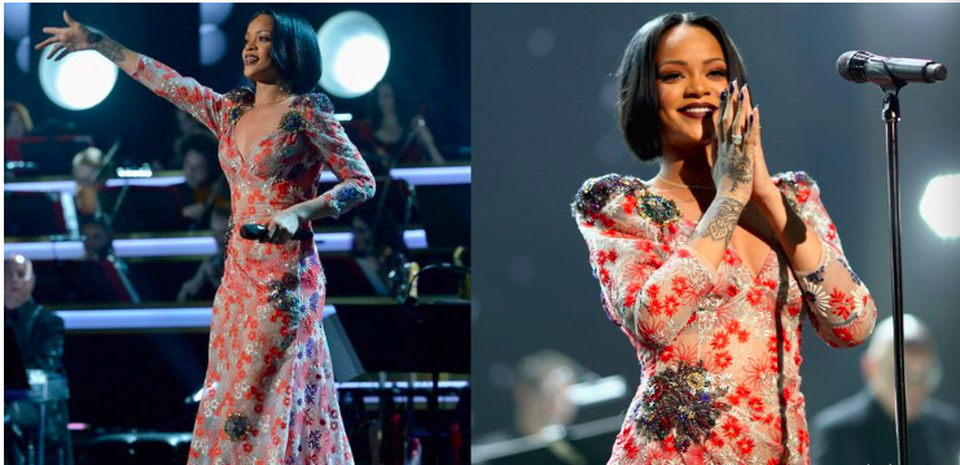 Rihanna và những trang phục đốt cháy sân khấu - 2 Rihanna và những trang phục đốt cháy sân khấu - 2