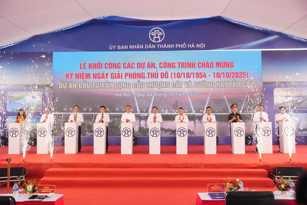 Liên danh Trungnam EC thi công cầu Thượng Cát và đường dẫn hai đầu cầu - 1 Liên danh Trungnam EC thi công cầu Thượng Cát và đường dẫn hai đầu cầu - 1