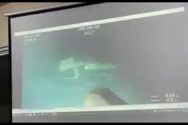 Cận cảnh xác tàu ngầm Indonesia dưới đáy biển sâu hơn 800m