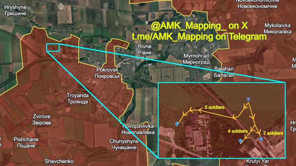 Chiến sự Ukraine 1/11: Nỗ lực giải cứu Pokrovsk của lực lượng Kiev thất bại - 6 Chiến sự Ukraine 1/11: Nỗ lực giải cứu Pokrovsk của lực lượng Kiev thất bại - 6