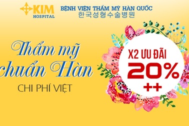 Tuần Lễ Tư Vấn Thẩm Mỹ Hàn Quốc – Ưu đãi khủng lên đến 20% tại KIM