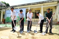 Thêm ngôi trường Dân trí giúp học sinh vùng cao Thanh Hóa an tâm đến trường