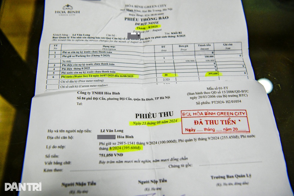 Vụ nhà 2 người dùng hết 63m3 nước: BQL Hòa Bình Green City nói gì? - 3 Vụ nhà 2 người dùng hết 63m3 nước: BQL Hòa Bình Green City nói gì? - 3