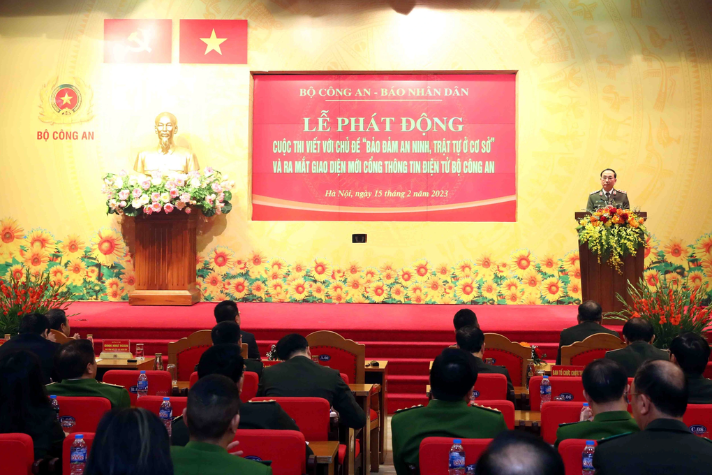 Phát động cuộc thi viết về chủ đề bảo đảm an ninh, trật tự ở cơ sở - 2 Phát động cuộc thi viết về chủ đề bảo đảm an ninh, trật tự ở cơ sở - 2