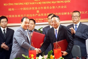 Kim ngạch thương mại VN - TQ dự kiến 60 tỷ USD vào 2015