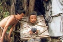 Những hình ảnh hiếm của đoàn làm phim "Thủy Hử 1998"