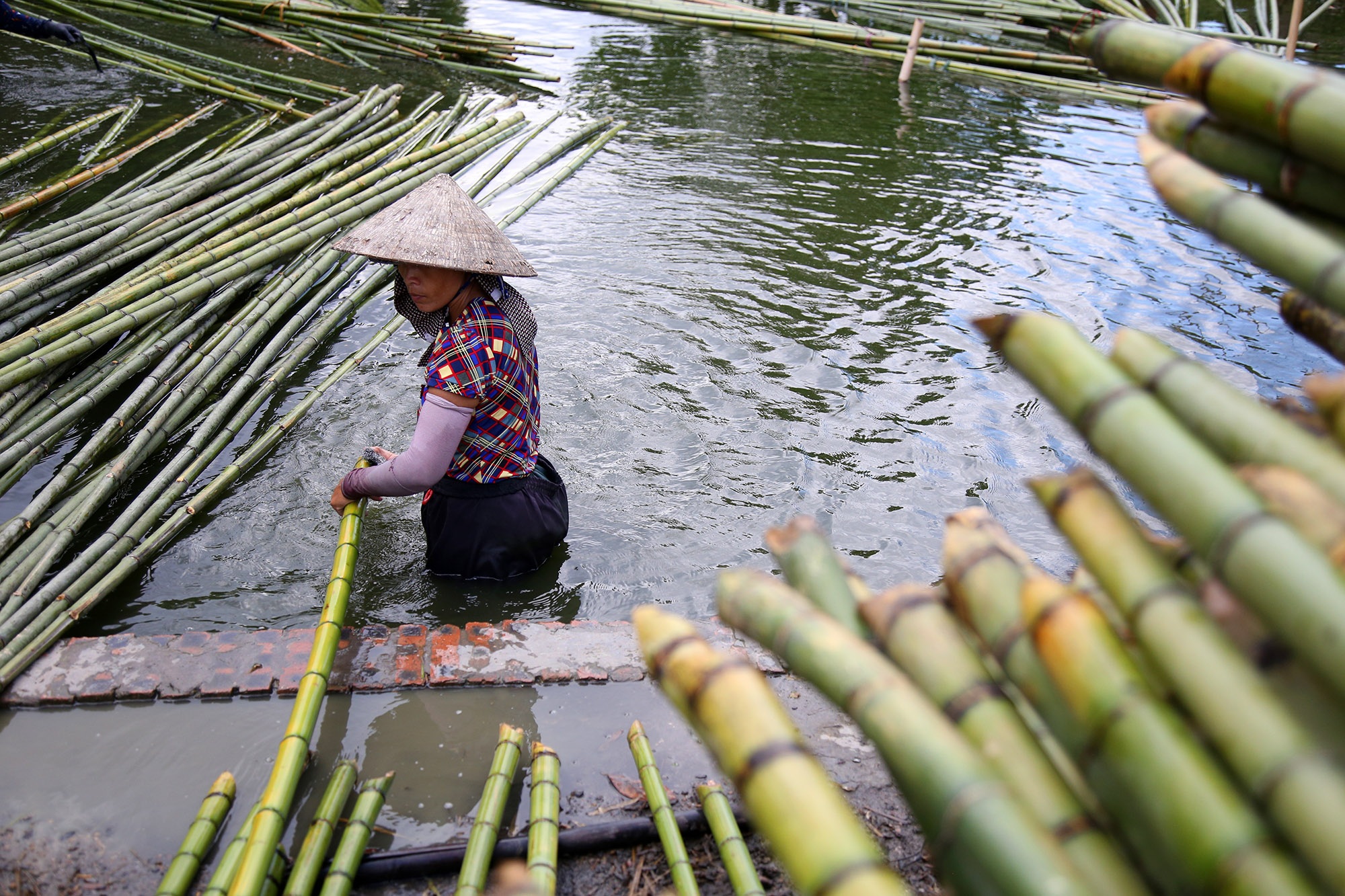 Những phụ nữ làm nghề quanh năm ngâm mình trong nước - 4
