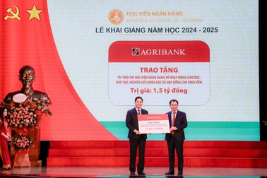 Agribank ươm mầm tri thức từ những sáng kiến và tài trợ giáo dục