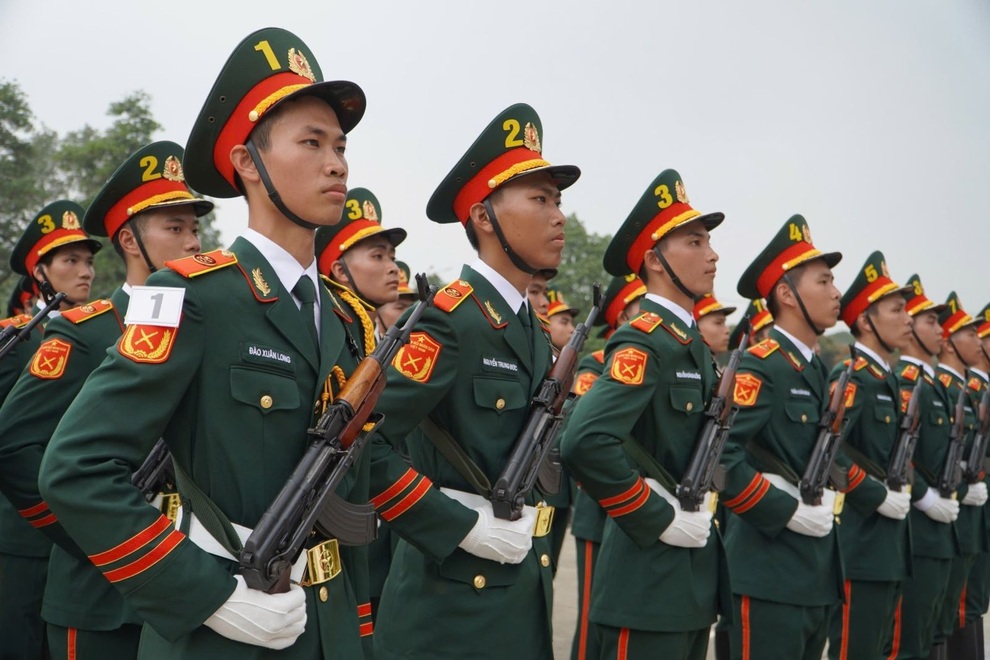 Đoàn quân nhân Việt Nam tham gia duyệt binh tại Quảng trường Đỏ - 2 Đoàn quân nhân Việt Nam tham gia duyệt binh tại Quảng trường Đỏ - 2