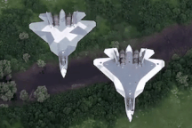 Màn trình diễn ấn tượng của “bóng ma” Su-57 trên bầu trời Nga