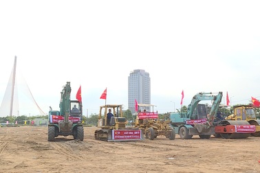 Đà Nẵng khởi công cải tạo nút giao thông phía tây cầu Trần Thị Lý