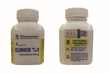 Bộ Y tế yêu cầu truy lùng nguồn gốc thuốc viên nén Clorocid Tw3 250mg giả