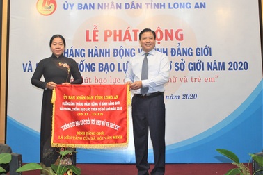 Long An phát động Tháng hành động vì bình đẳng giới