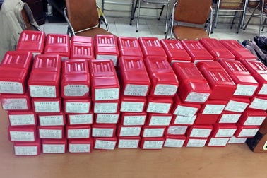 Hà Nội: Xe tải chở 600 quả pháo sáng bị lực lượng 141 chặn giữ