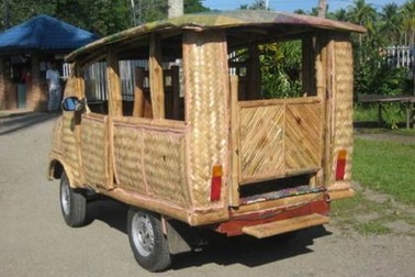 Lạ lẫm taxi tre ở Philippines