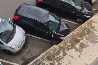 Ngán ngẩm với tình huống lùi xe ra khỏi chỗ đỗ