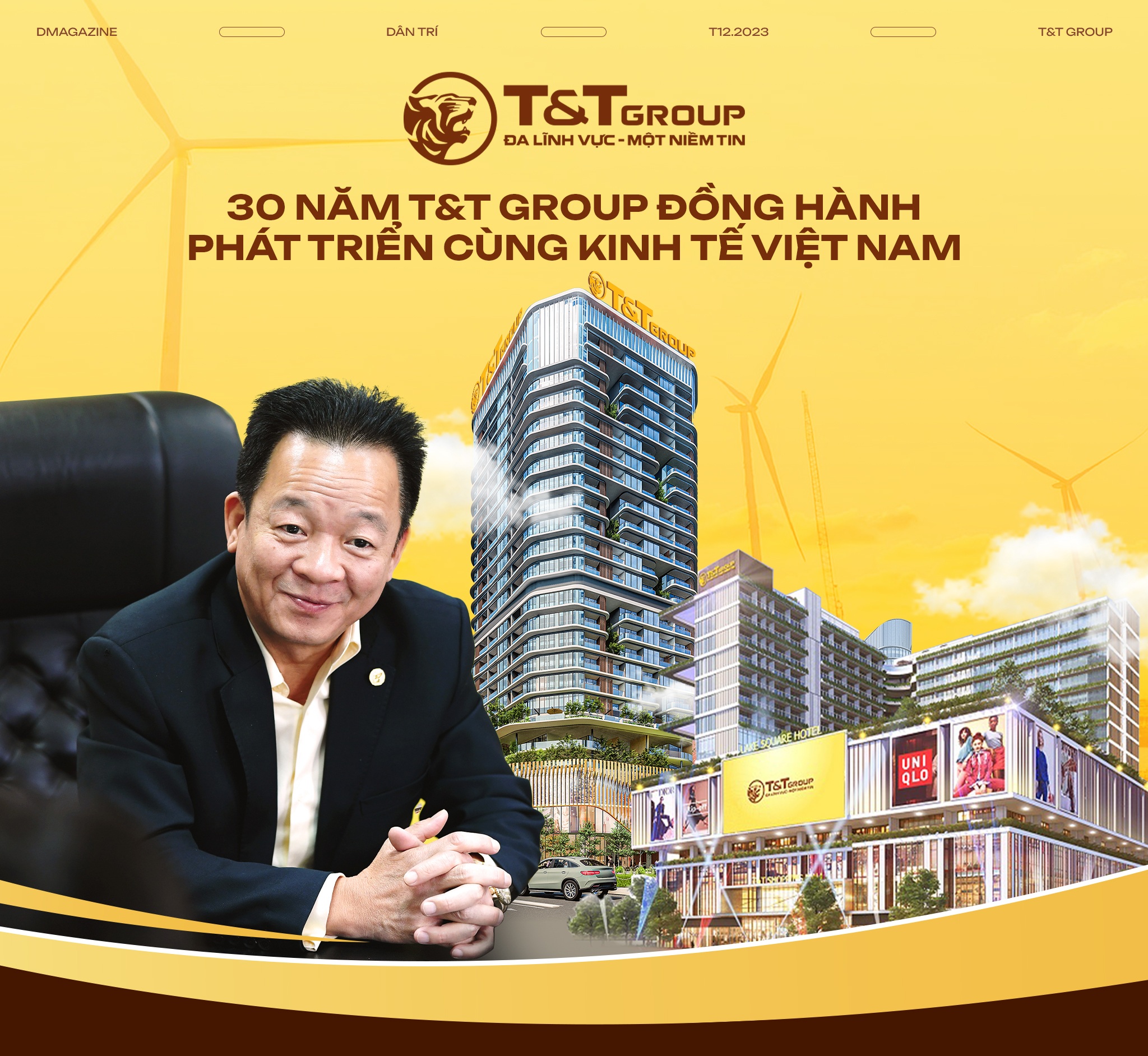 30 năm T&T Group đồng hành phát triển cùng kinh tế Việt Nam