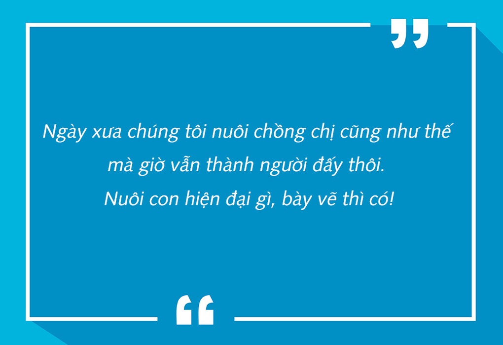 Ông bà bênh chằm chặp, con coi lời mẹ dạy như gió lùa qua tai - 1 Ông bà bênh chằm chặp, con coi lời mẹ dạy như gió lùa qua tai - 1