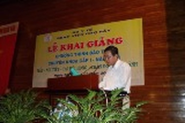 Khai giảng Trung tâm đào tạo cán bộ Y tế sau đại học