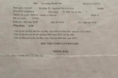 Nhiều thí sinh tiếp tục đòi quyền lợi vì “lý lịch”