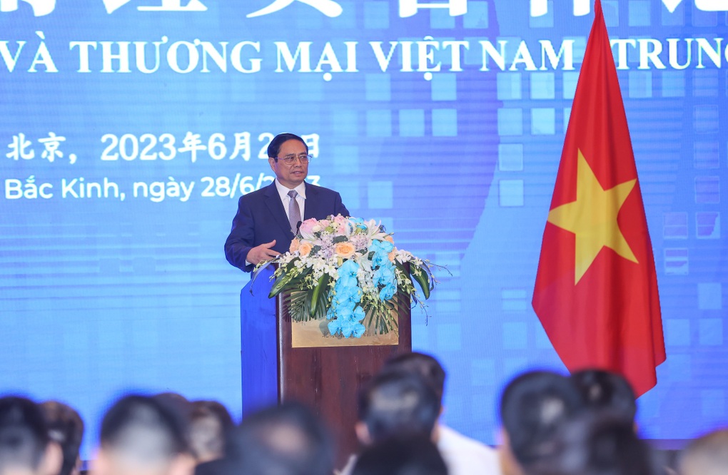 Thủ tướng: Quyết tâm lập kỷ lục mới trong hợp tác kinh tế với Trung Quốc - 1 Thủ tướng: Quyết tâm lập kỷ lục mới trong hợp tác kinh tế với Trung Quốc - 1