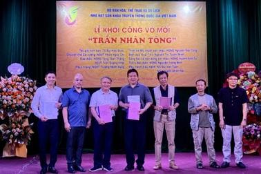 Cải lương và xiếc cùng "bắt tay" dựng vở diễn tôn vinh vua Trần Nhân Tông