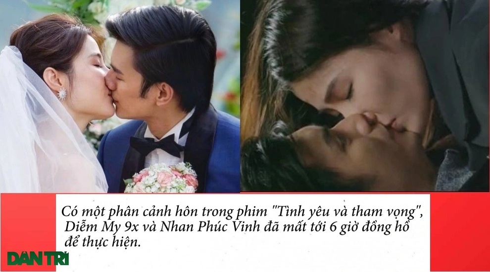 Kỷ lục hôn trên phim: Việt Anh vô địch, Nhã Phương hôn 7 tiếng - 8 Kỷ lục hôn trên phim: Việt Anh vô địch, Nhã Phương hôn 7 tiếng - 8