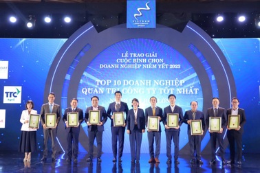 Petrolimex được vinh danh "Top 10 doanh nghiệp quản trị công ty tốt nhất nhóm vốn hóa lớn năm 2023"