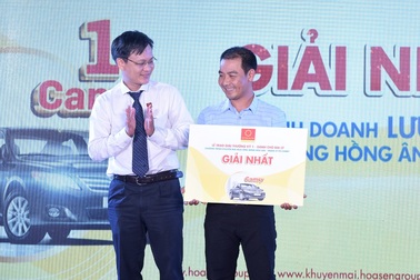 Tập đoàn Hoa Sen trao nhiều giải thưởng giá trị cho các nhà phân phối và đại lý