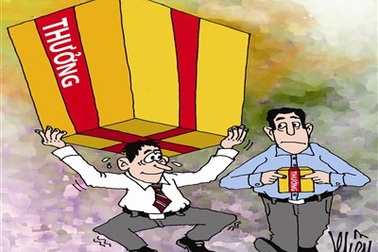 Những kiểu thưởng tết khó đỡ 