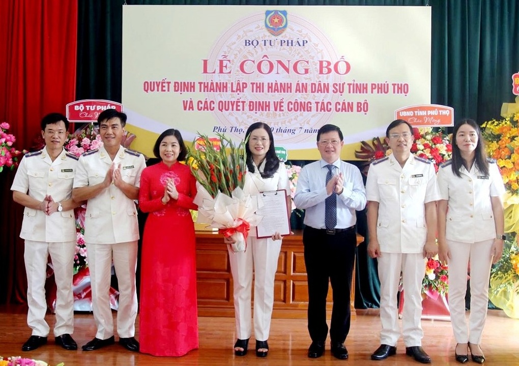 Tỉnh Phú Thọ có 17 Phòng Thi hành án dân sự khu vực - 1 Tỉnh Phú Thọ có 17 Phòng Thi hành án dân sự khu vực - 1