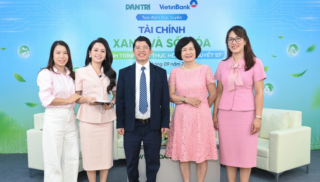 Grüne Finanzen, Digitalisierung – Reise zur Umsetzung der Resolution 57 – 1 Tài chính xanh, số hóa - Hành trình hiện thực hóa Nghị quyết 57 - 1