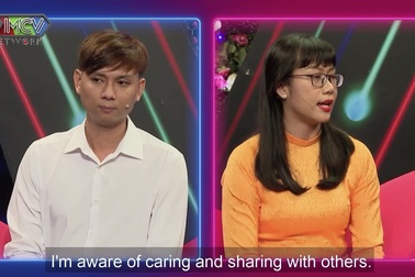 Hai bạn trẻ vừa gặp đã hợp nhau trong cuộc trò chuyện mai mối