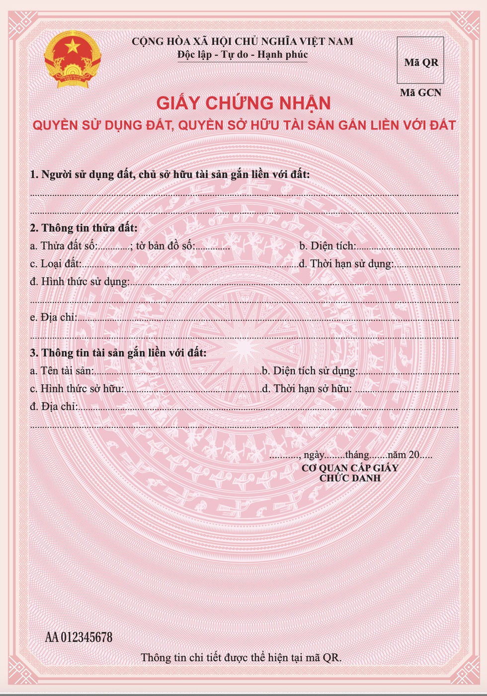 Bộ Tài nguyên và Môi trường lý giải 5 điểm mới của sổ đỏ - 4 Bộ Tài nguyên và Môi trường lý giải 5 điểm mới của sổ đỏ - 4