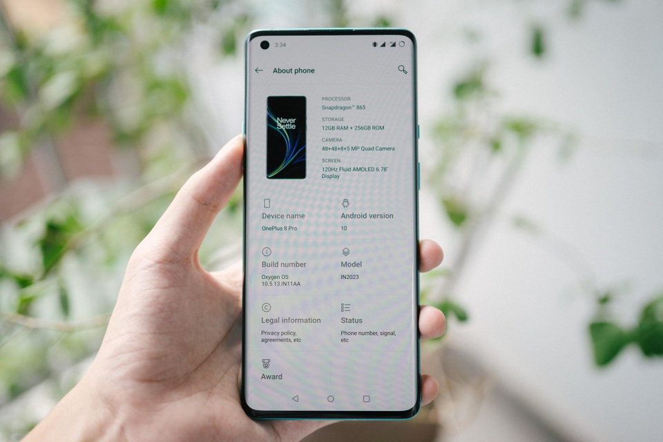 Trên tay OnePlus 8 Pro 5G: đối thủ mới của Galaxy Note 20 Ultra 5G - 8 Trên tay OnePlus 8 Pro 5G: đối thủ mới của Galaxy Note 20 Ultra 5G - 8