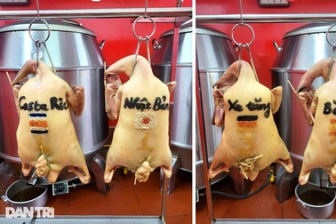 Độc lạ món vịt quay dự đoán tỷ số World Cup giá nửa triệu đồng ở Hà Nội