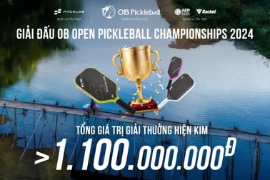 Facolos đồng hành cùng giải đấu Pickleball với tổng giá trị giải thưởng 1,1 tỷ đồng