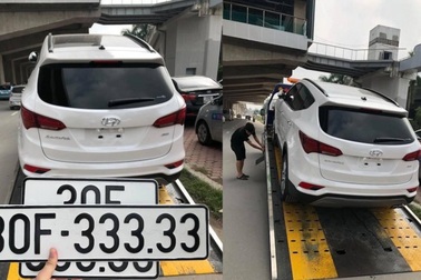 Bốc được biển ngũ quý, chủ nhân Hyundai SantaFe rao bán giá gấp đôi