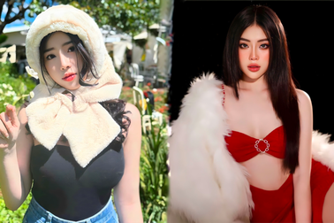 Bạn gái cầu thủ Nguyễn Quốc Việt "gây sốt" với phong cách gợi cảm