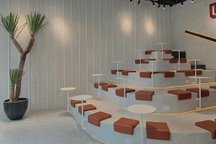 Quán cà phê thiết kế kiểu ruộng bậc thang độc đáo ở Hà Nội