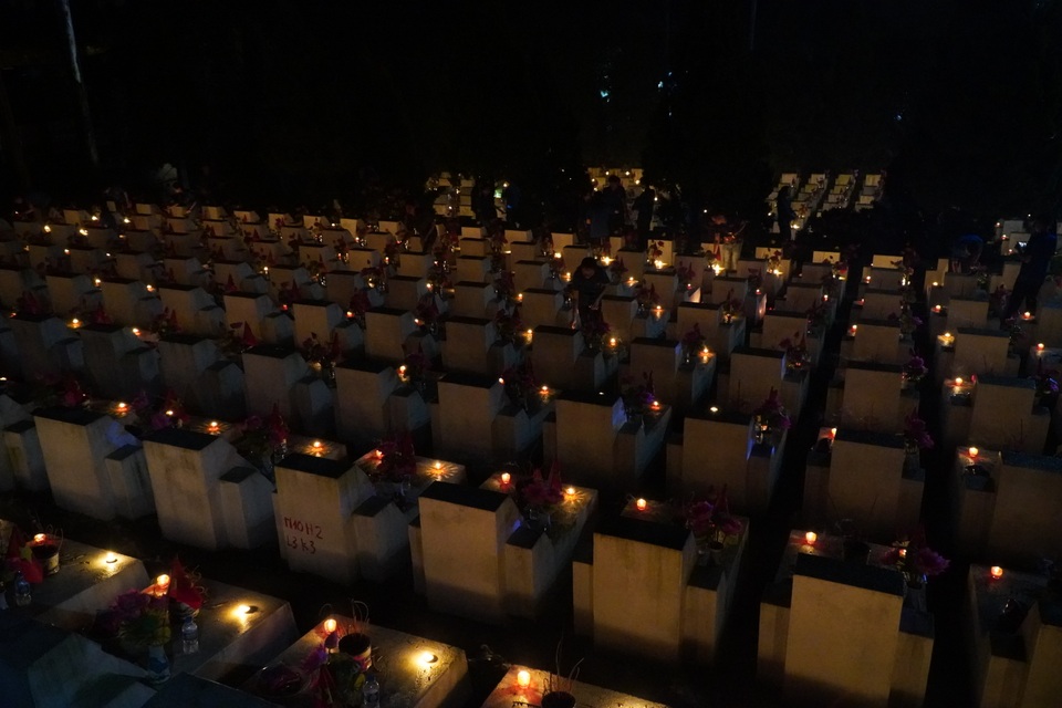 Nghĩa trang Liệt sĩ quốc gia Vị Xuyên rực sáng trong đêm thiêng liêng - 1 Nghĩa trang Liệt sĩ quốc gia Vị Xuyên rực sáng trong đêm thiêng liêng - 1