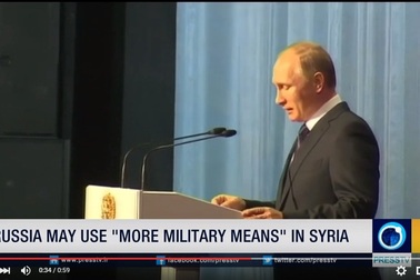 Tổng thống Putin: Nga có thể triển khai nhiều vũ khí quân sự tới Syria nếu cần