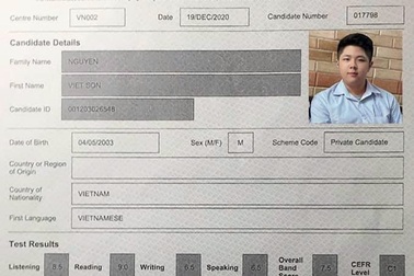 Nam sinh hệ đào tạo 9+ đạt 7.5 IELTS: Mơ ước thành lập trình viên