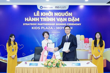 KidsPlaza ký kết hợp tác với Moyuum Hàn Quốc - thương hiệu đồ dùng dành cho bé