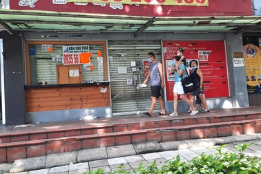 TP.HCM: Hàng quán đua nhau đóng cửa, trả mặt bằng vì dịch Covid- 19