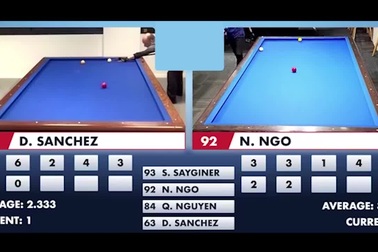 Cơ thủ Đình Nại lọt vào chung kết giải bi-a trực tuyến thế giới