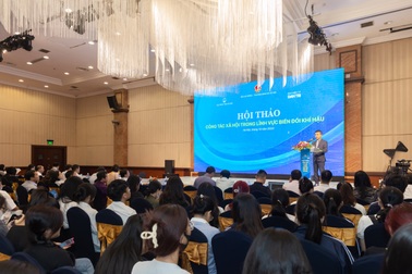 Nhân sự công tác xã hội giúp người dân ứng phó hiệu quả trước biến đổi khí hậu