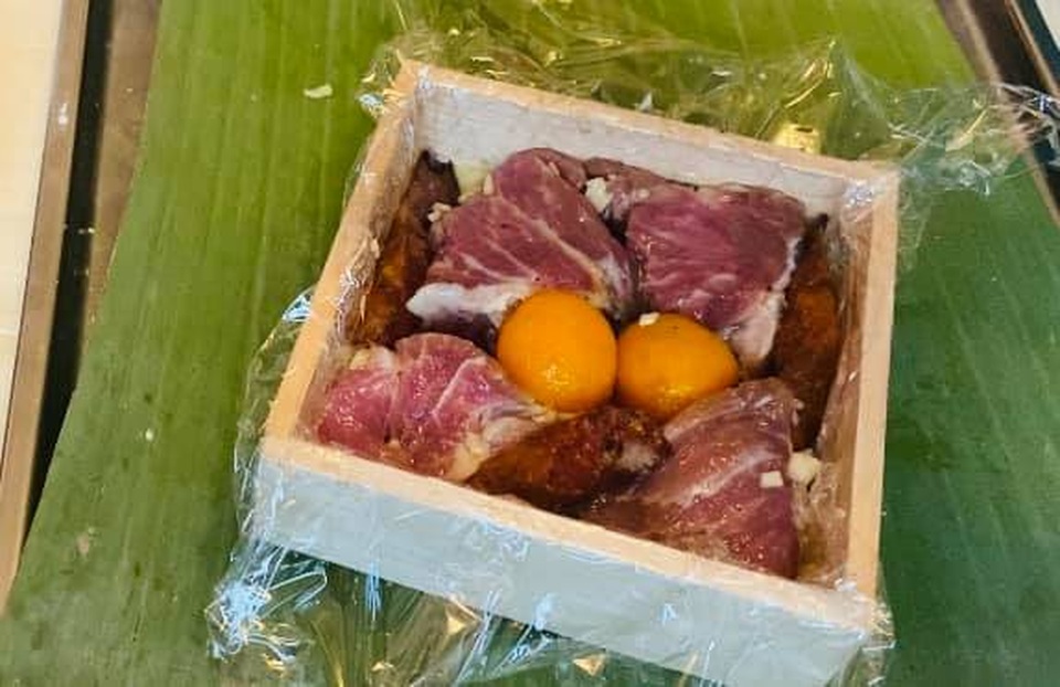Đón tết Tân Sửu với món bánh chưng, bánh tét ngũ sắc - 4 Đón tết Tân Sửu với món bánh chưng, bánh tét ngũ sắc - 4